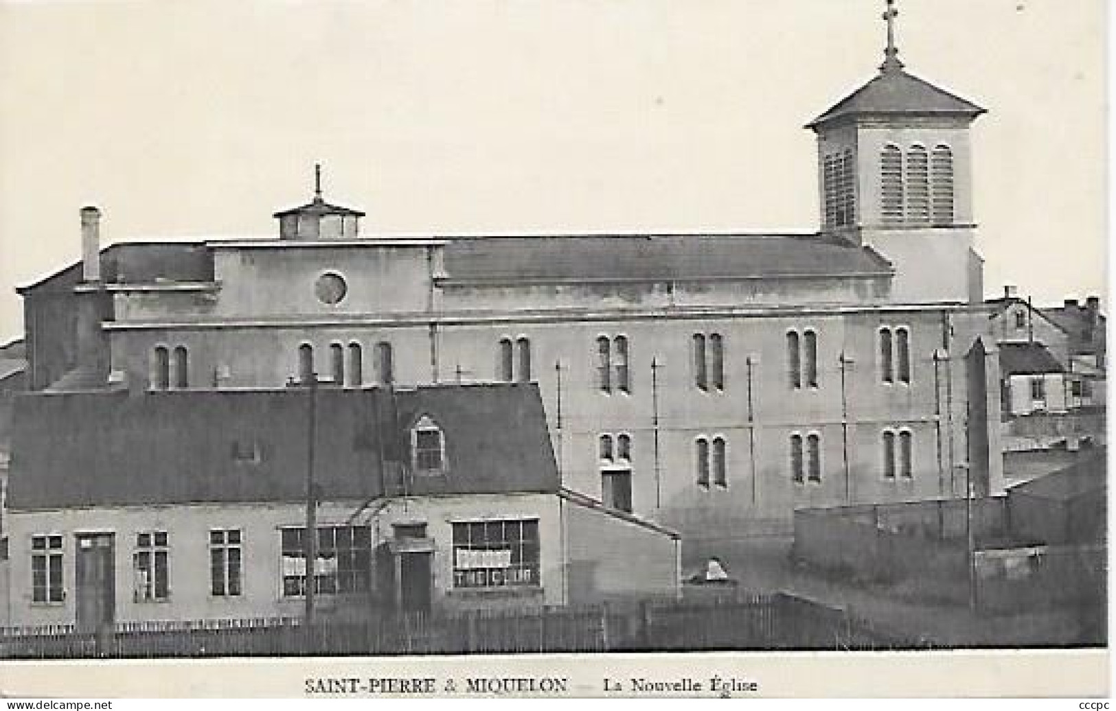 Carte du Préfet Apostolique des Iles Saint-Pierre et Miquelon La Nouvelle Eglise