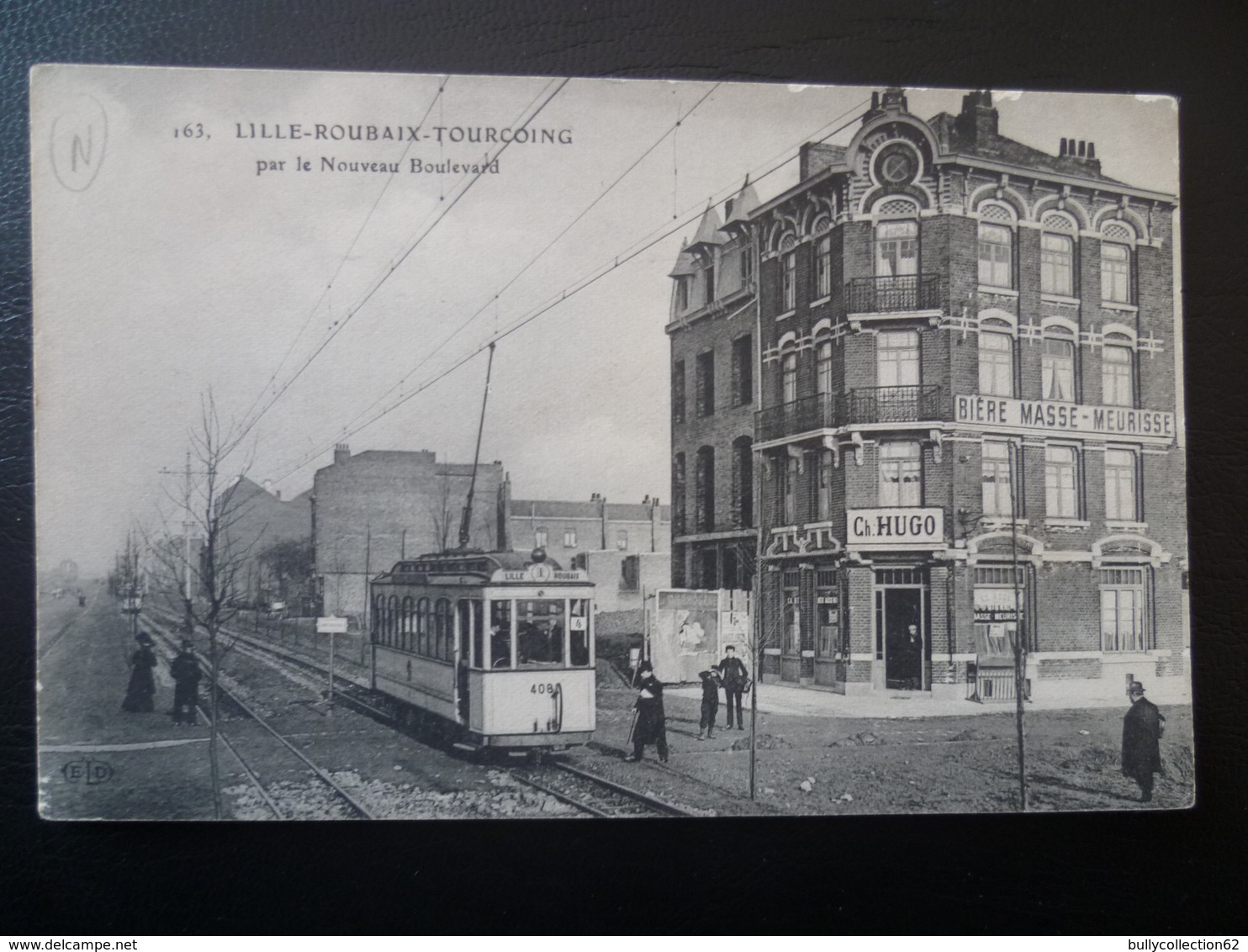 carte  Lille, Roubaix, Tourcoing par les nouveau boulevard   - LILLE