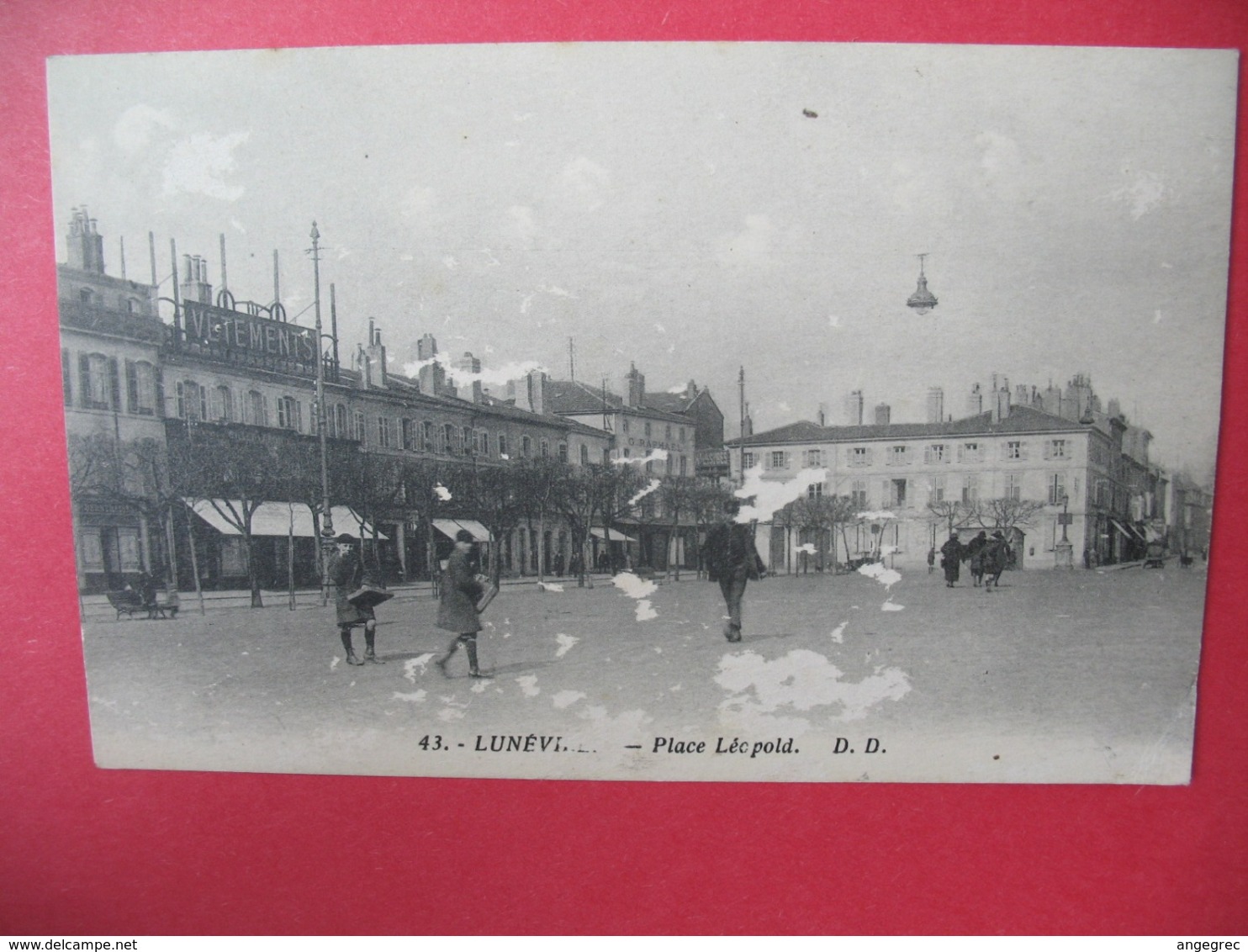 Carte   Lunéville   Place Léopold