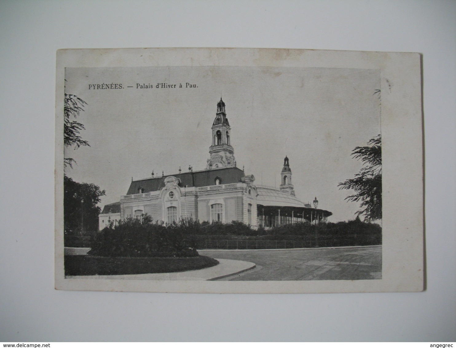 Carte Pau  -   Palais d'Hiver à Pau  1905