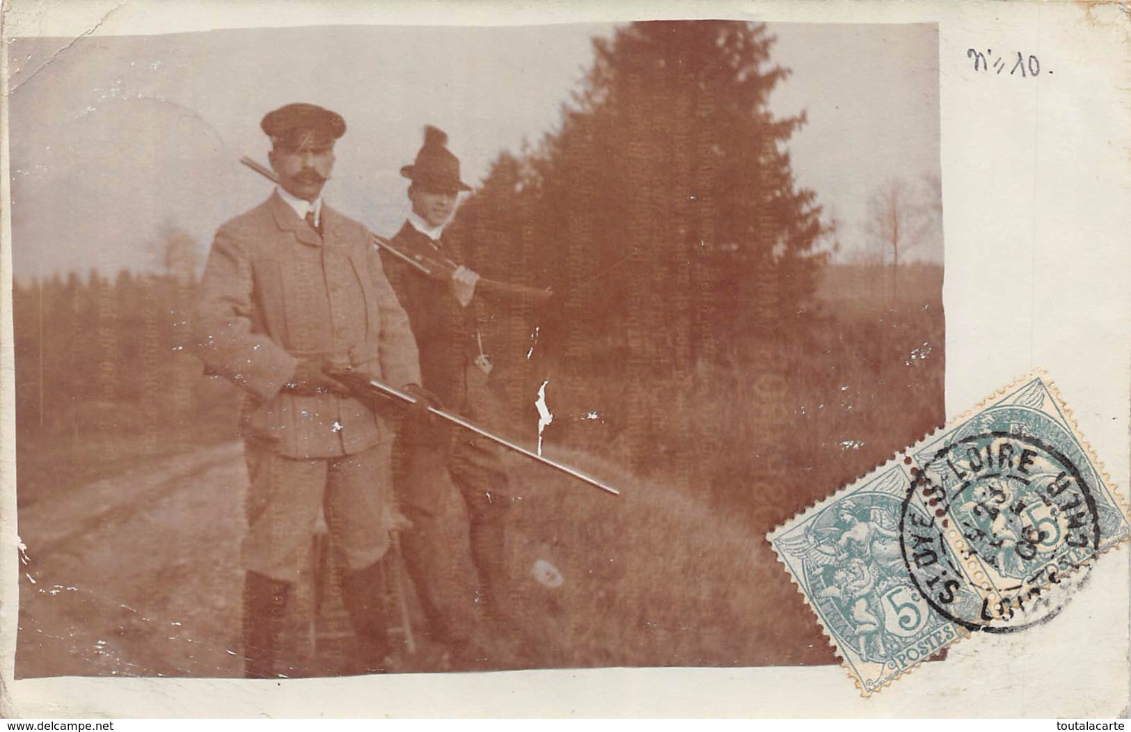 CARTE PHOTO 41 CHAMBORD 1906