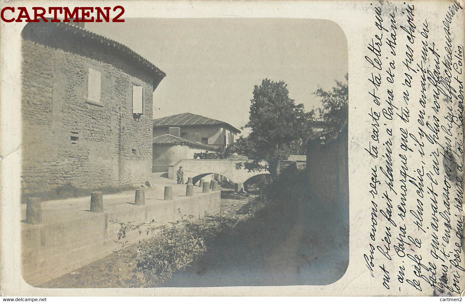 CARTE PHOTO : A IDENTIFIER PRES DE CHARBONNIERE-LES-BAINS 69 RHONE