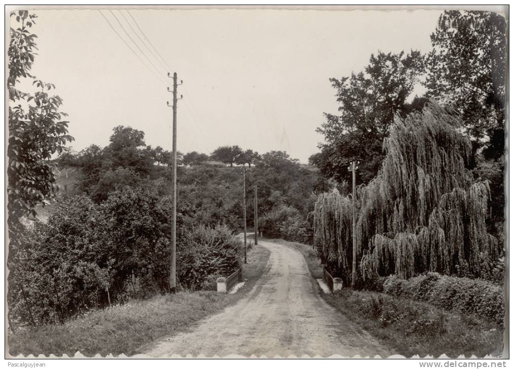 CARTE PHOTO BEYNES - LE PONT BARRA