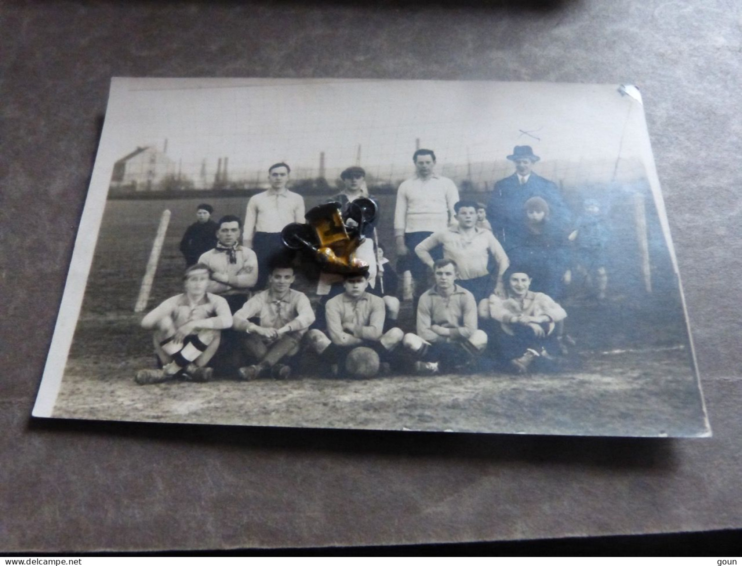 Carte photo Equipe de football de Chapelle lez Herlaimont