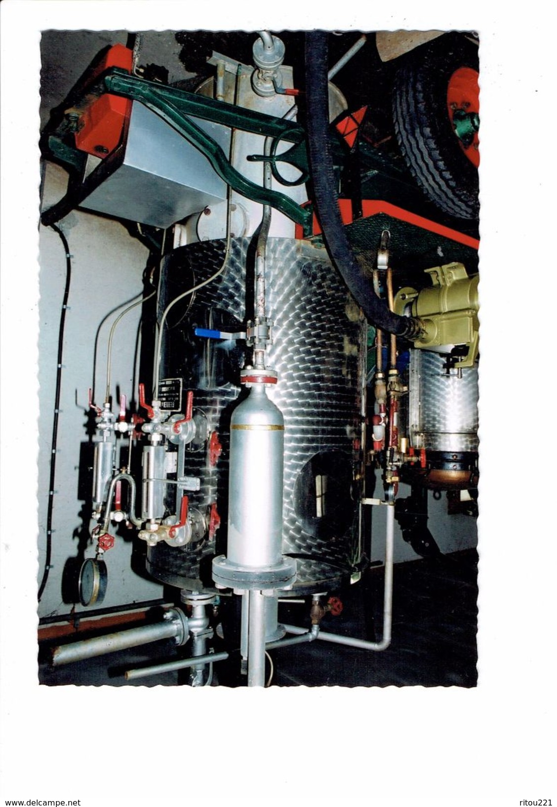 carte photo moderne - CUGY - Suisse - Société de Distillerie alambic distillation ambulatoire - 2003