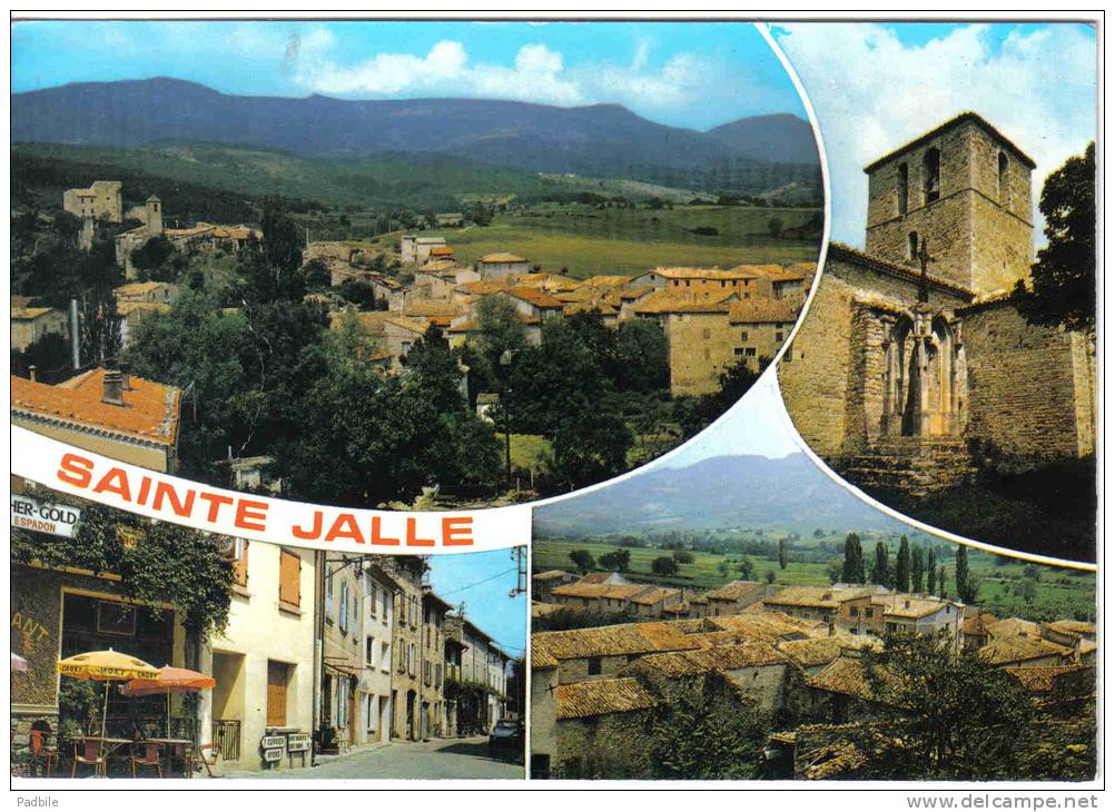 carte postale 26. Sainte-Jalle  Restaurant L'ESPADON  très beau plan