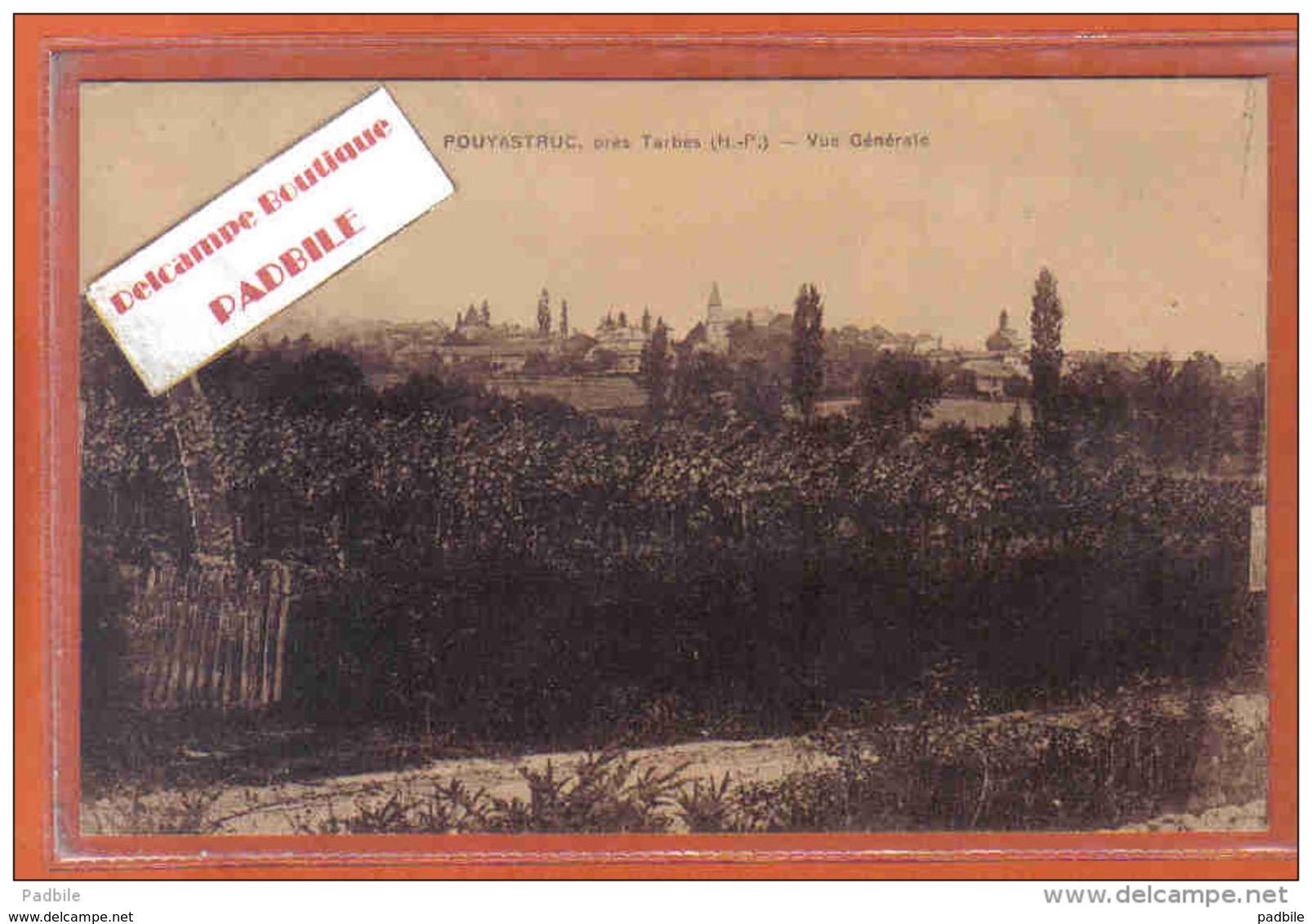 carte postale 65. Pouyastruc  prés de Tarbes trés beau plan