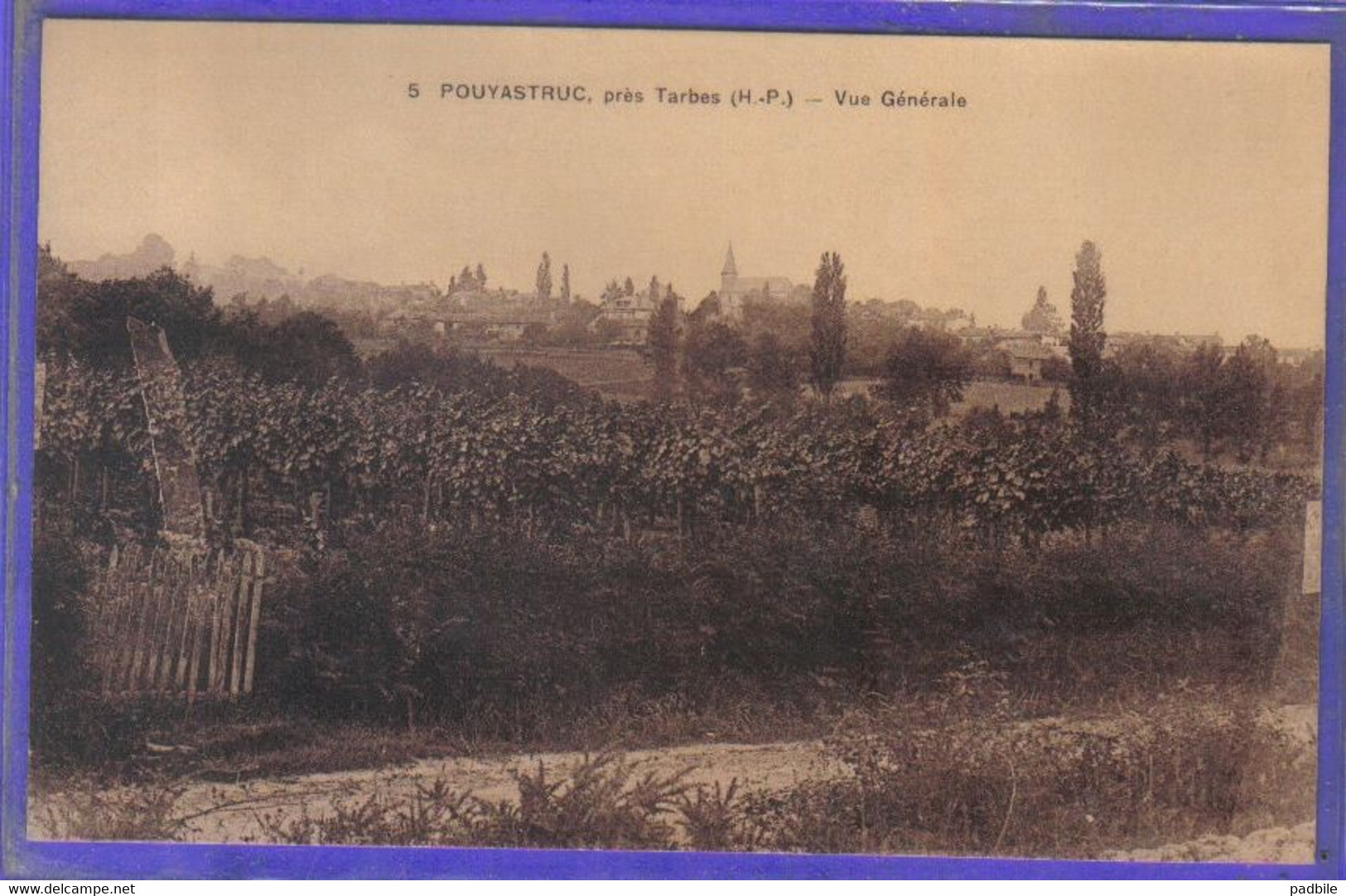 Carte Postale 65. Pouyastruc  près de Tarbes très beau plan