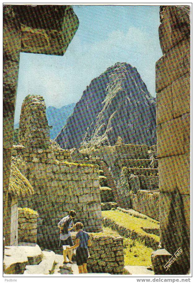 Carte postale  Amérique  Pérou   Machupicchu