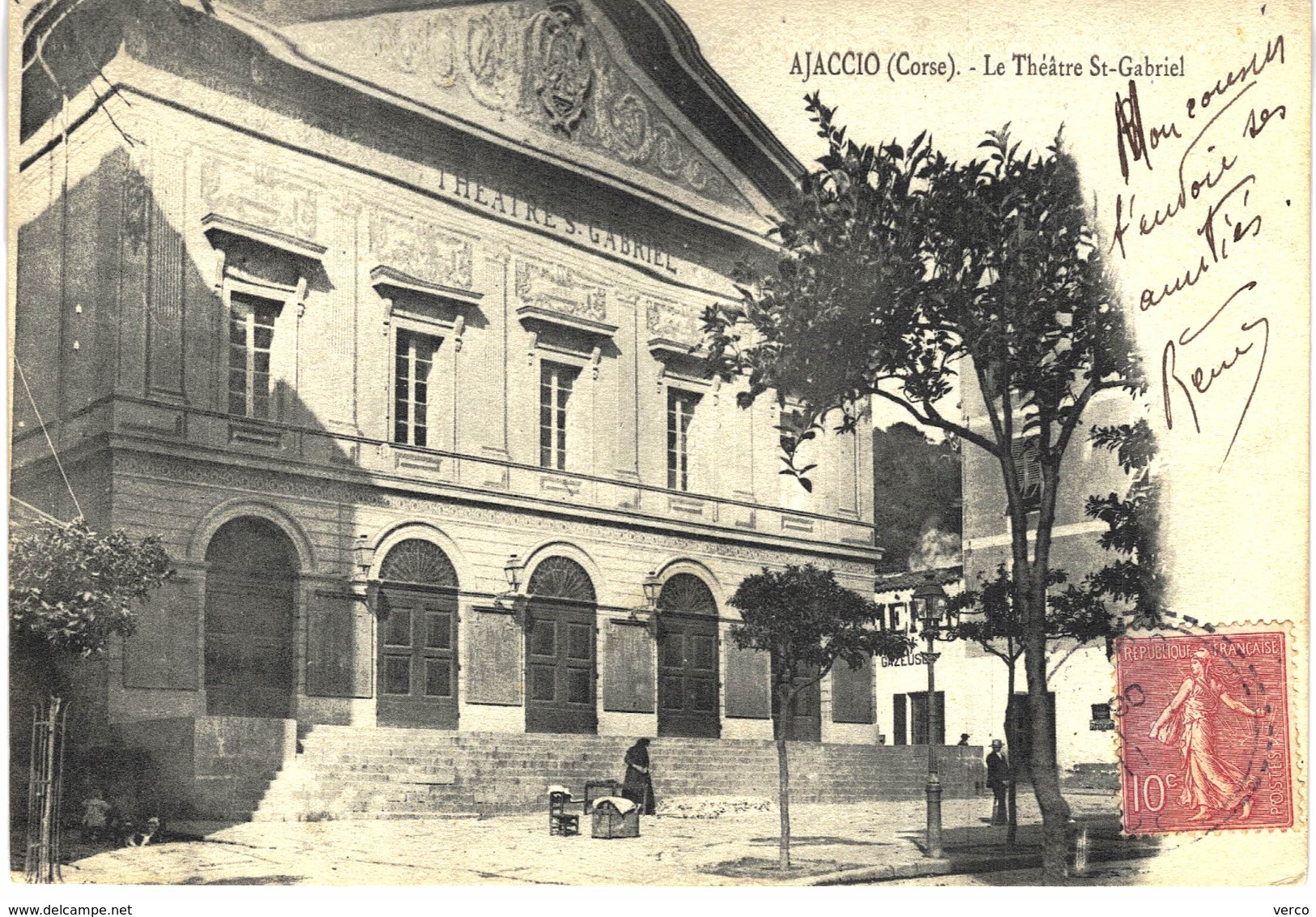 Carte postale ancienne de AJACCIO