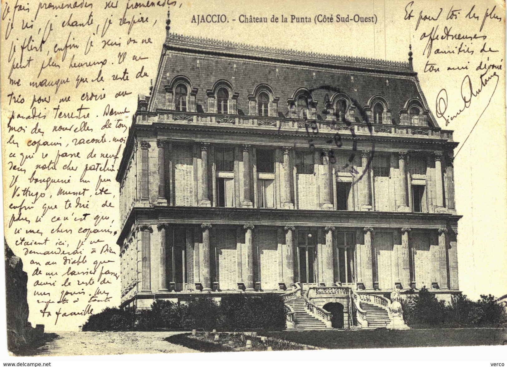 Carte postale ancienne de AJACCIO