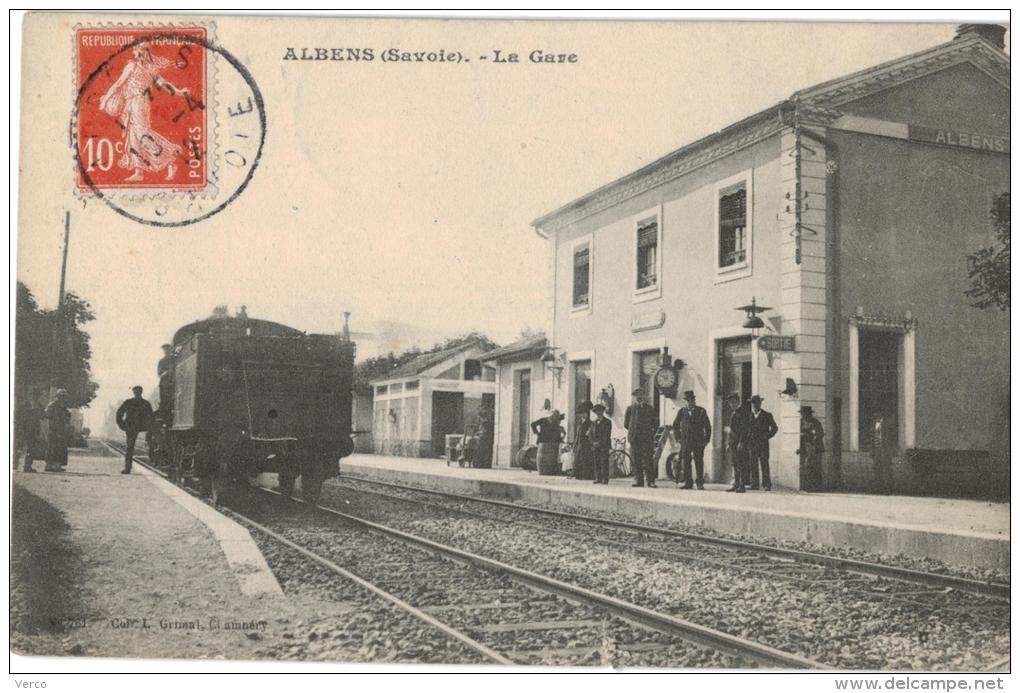 Carte Postale Ancienne de ALBENS