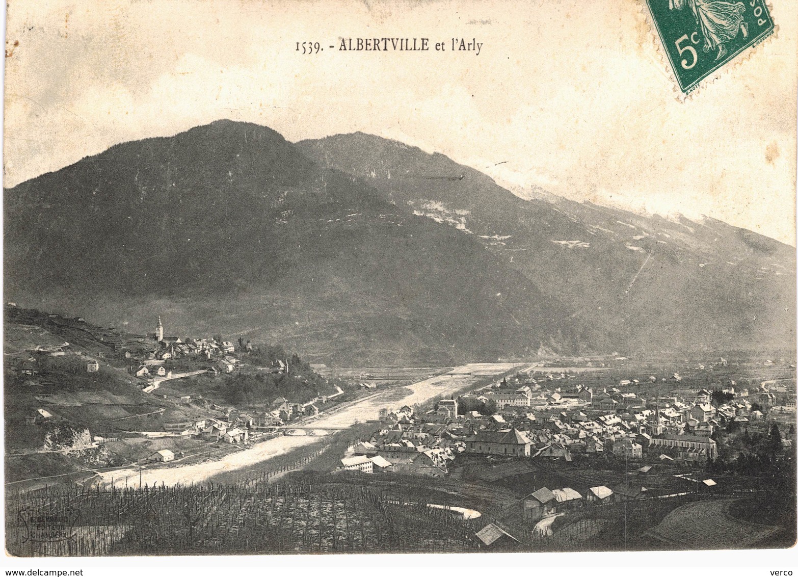 Carte Postale ancienne de ALBERTVILLE - L'Arly