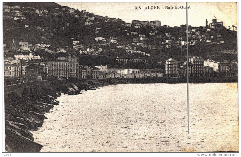 Carte Postale Ancienne de ALGER