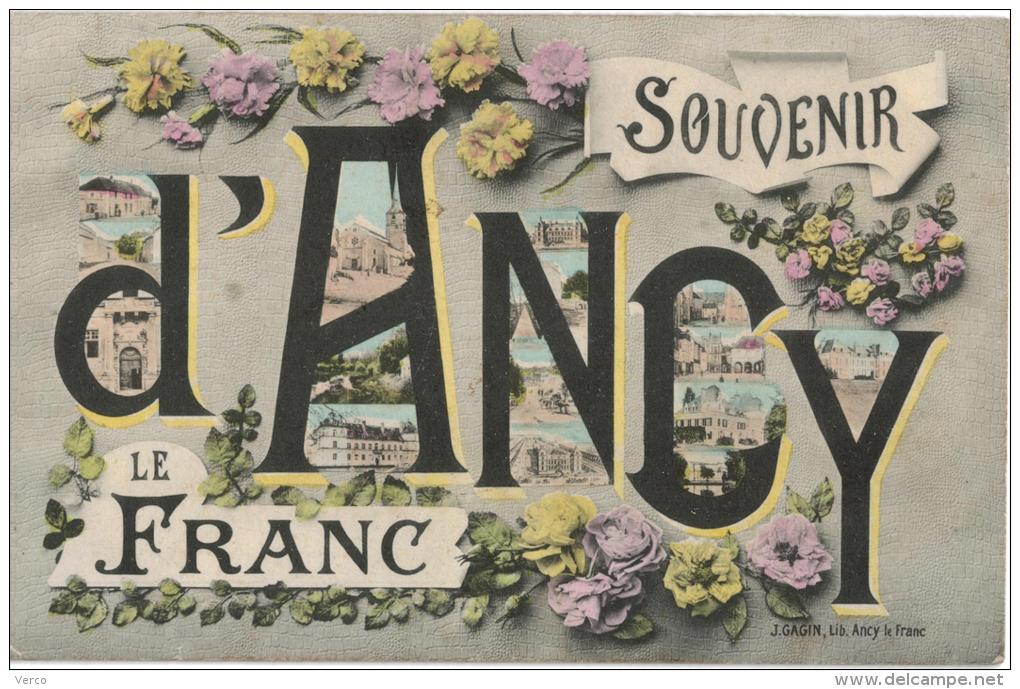 Carte Postale Ancienne de  ANCY LE FRANC