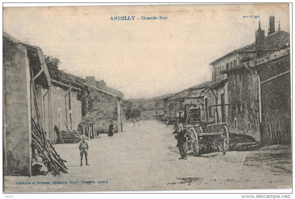 Carte Postale Ancienne de ANDILLY