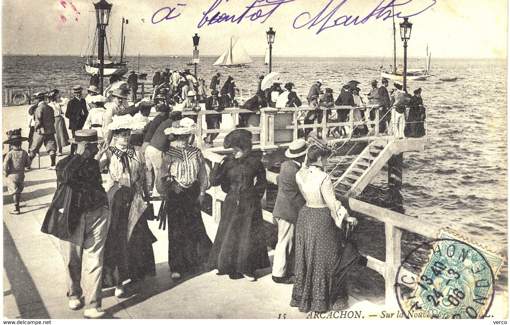 Carte postale ancienne de ARCACHON