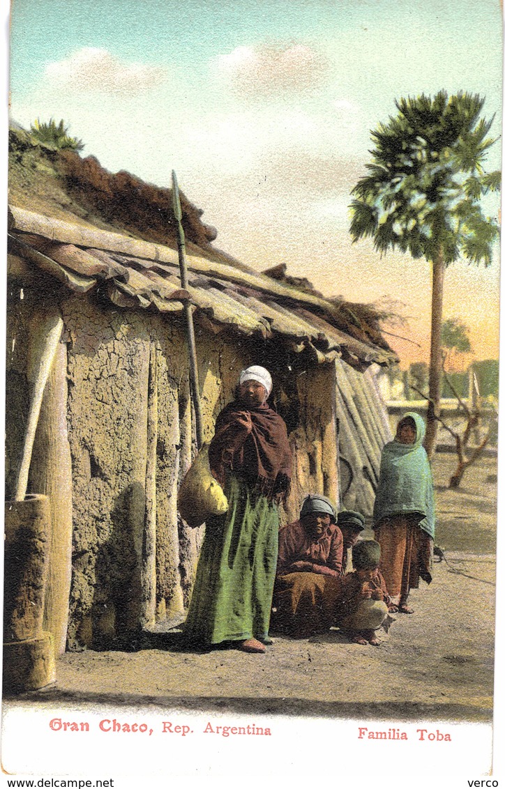 Carte  Postale  ancienne de  ARGENTINE - GRAN CHACO