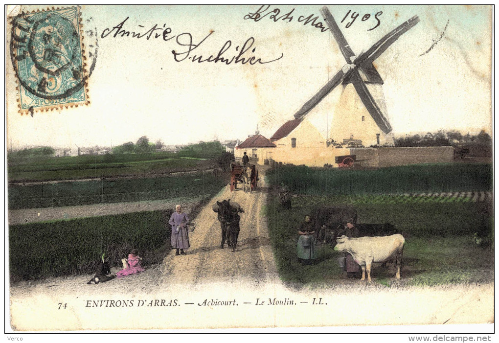 Carte Postale Ancienne de ARRAS