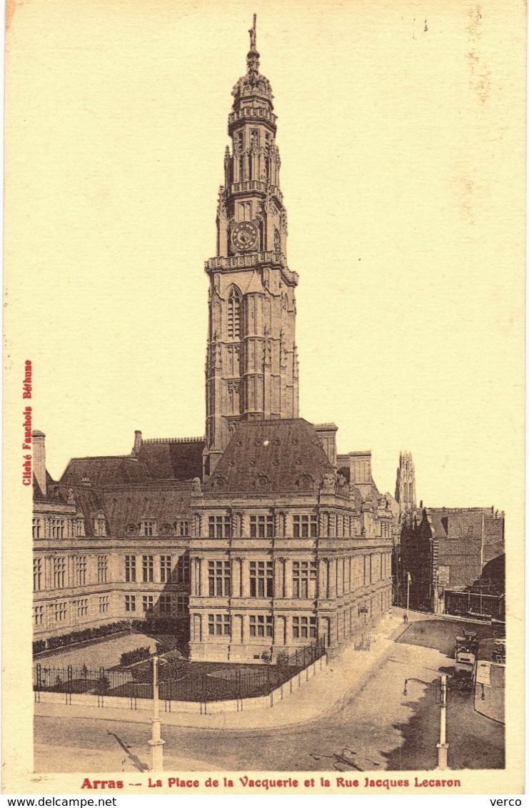 Carte Postale ANCIENNE de  ARRAS -