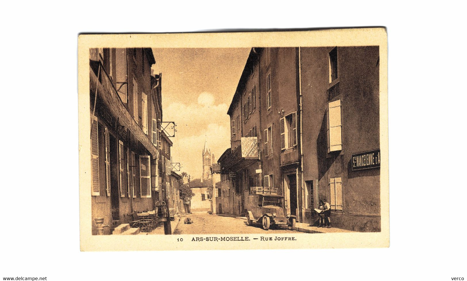 Carte POSTALE Ancienne de   ARS sur MOSELLE - Rue Joffre