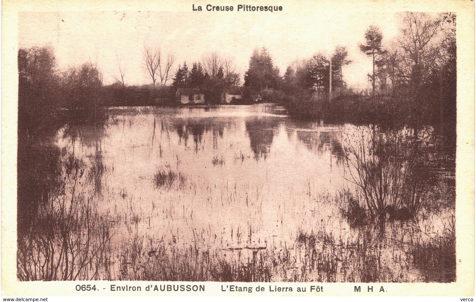 Carte postale  ancienne de AUBUSSON