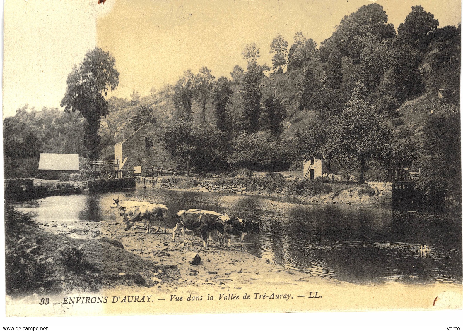 Carte Postale ancienne de AURAY