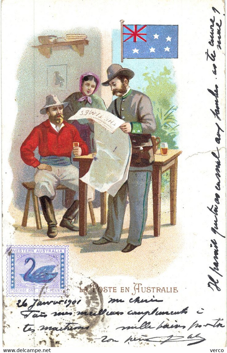 Carte POSTALE  Ancienne  de AUSTRALIE - La POSTE