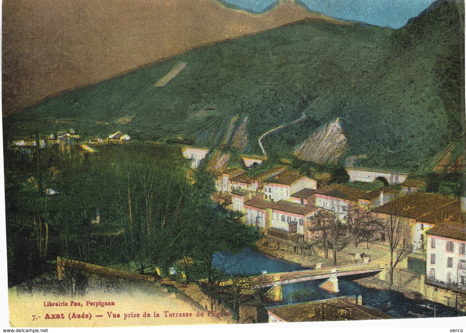 Carte POSTALE Ancienne de  AXAT