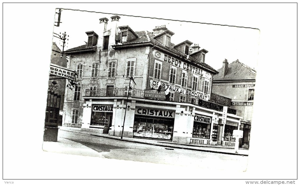 Carte Postale Ancienne de BACCARAT-Les cristaux