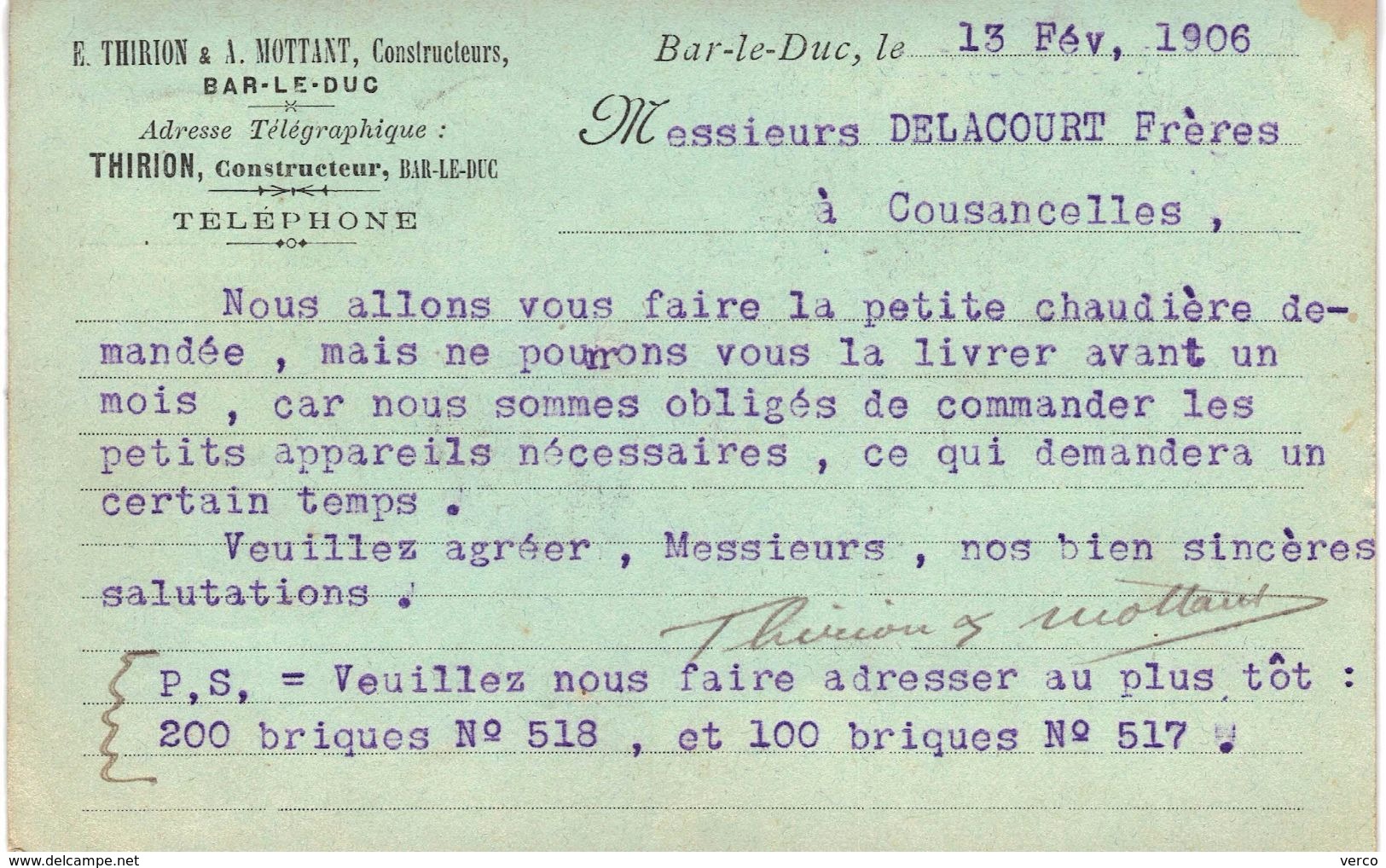 Carte postale ancienne de  BAR LE DUC