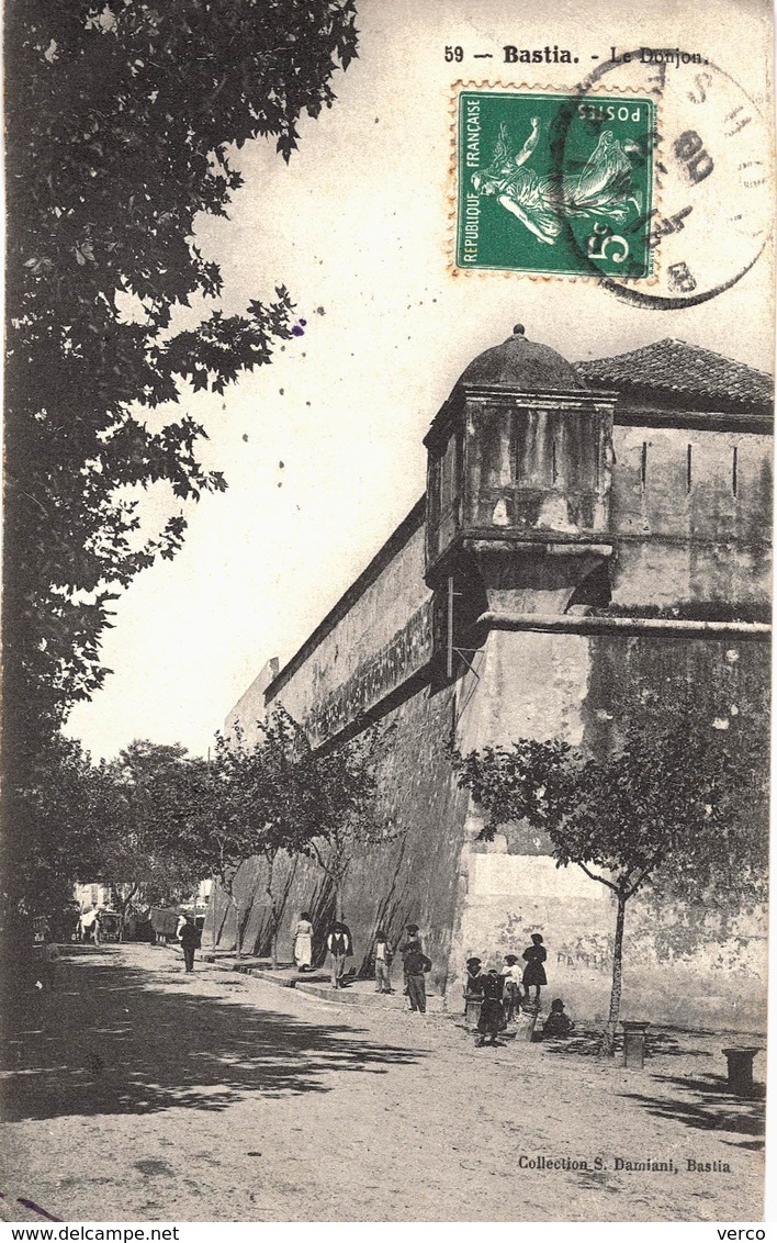 Carte POSTALE  Ancienne de BASTIA - Le DONJON