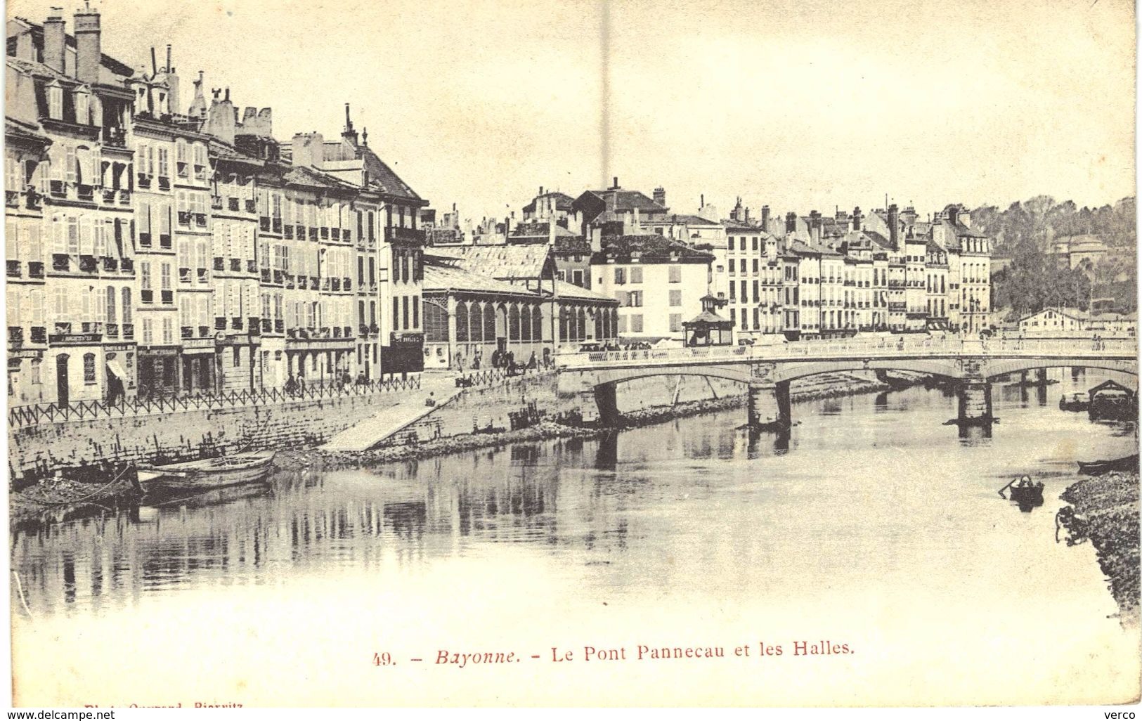 Carte postale ancienne de BAYONNE