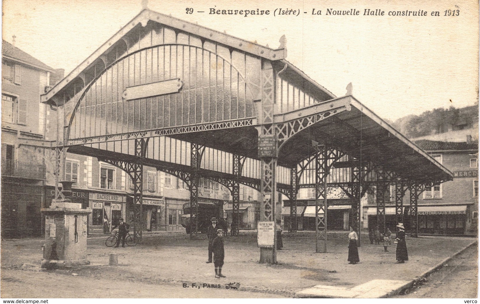 Carte postale ancienne de  BEAUREPAIRE