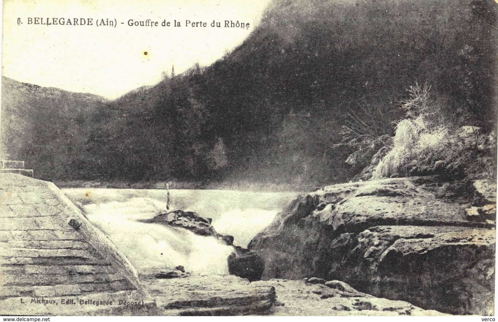 Carte postale ancienne de BELLEGARDE