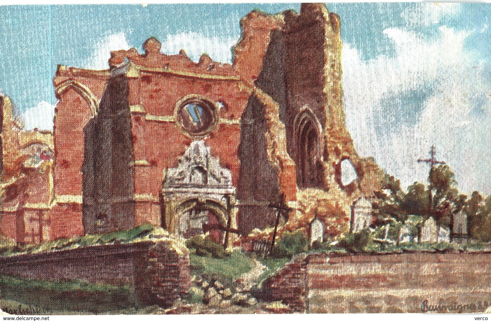 Carte Postale  ANCIENNE de  BEUVRAIGNES