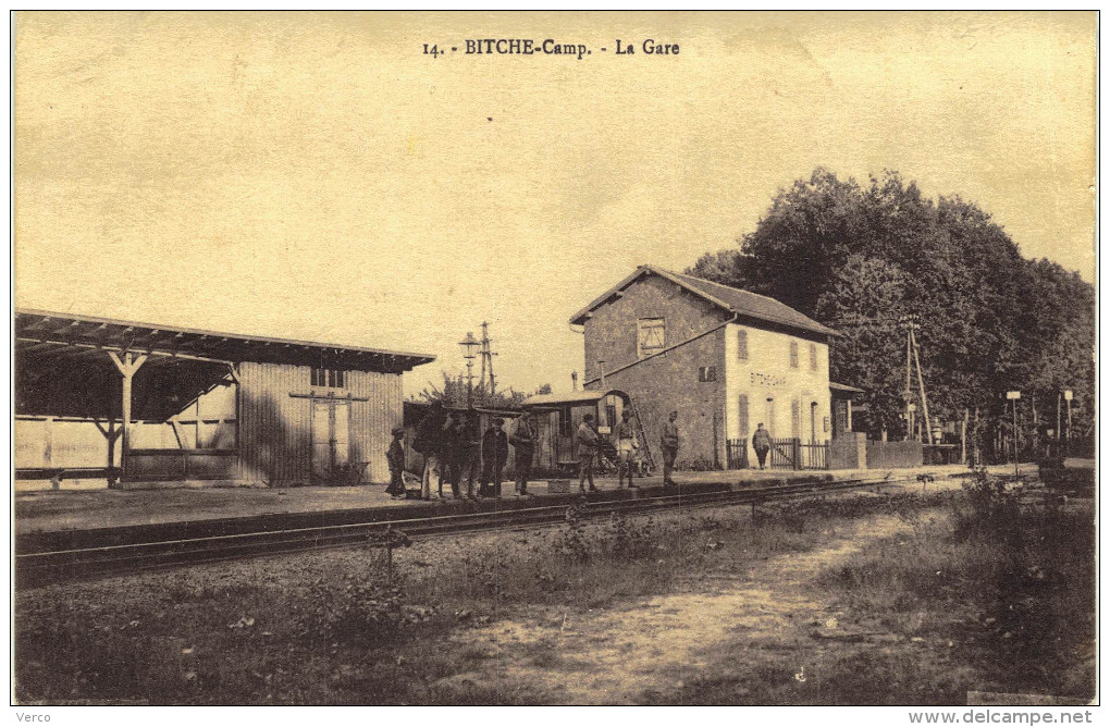 Carte Postale Ancienne de BITCHE