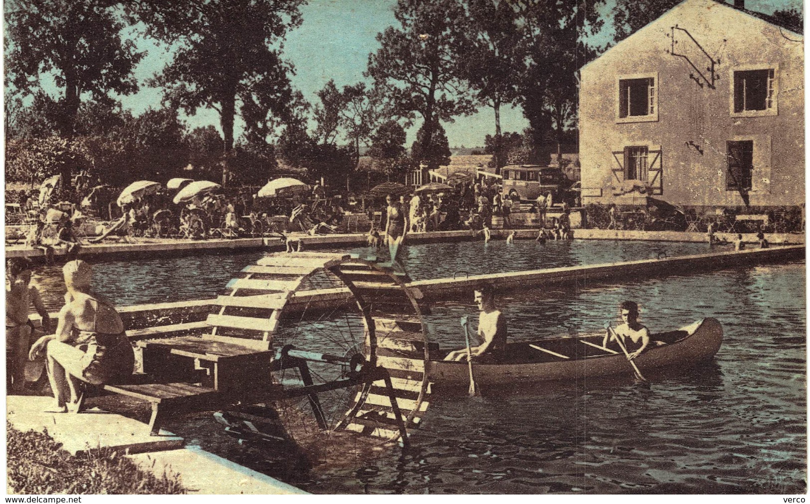 Carte postale ancienne de BOURBONNE les BAINS