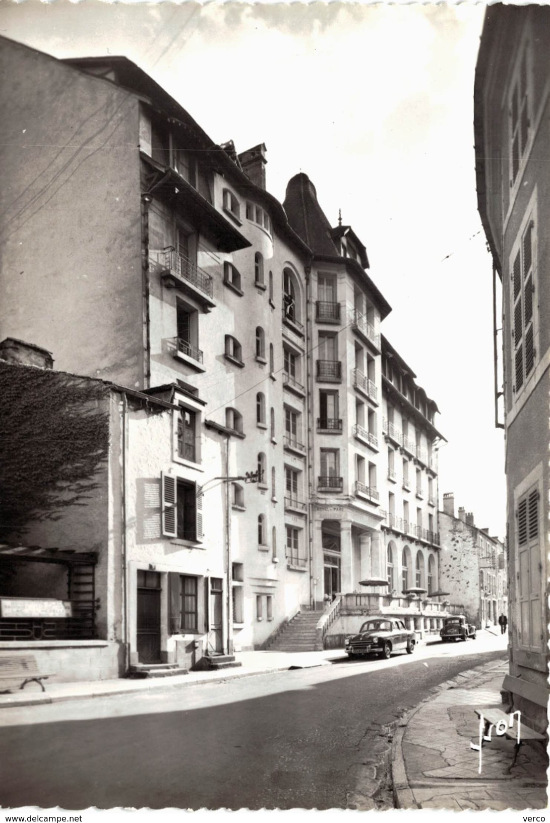 Carte postale ancienne de BOURBONNE les BAINS