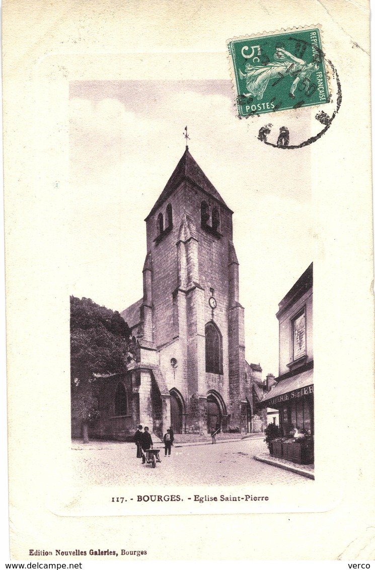 Carte postale ancienne de BOURGES