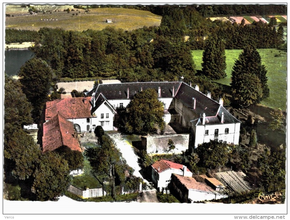 Carte Postale Ancienne de BULGNEVILLE-vue aérienne -Les recollets