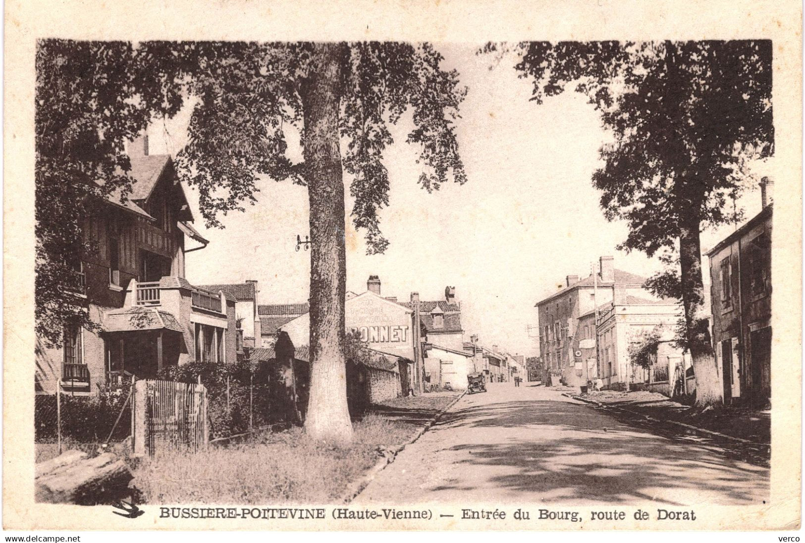 Carte POSTALE  Ancienne de BUSSIERE - POITEVINE