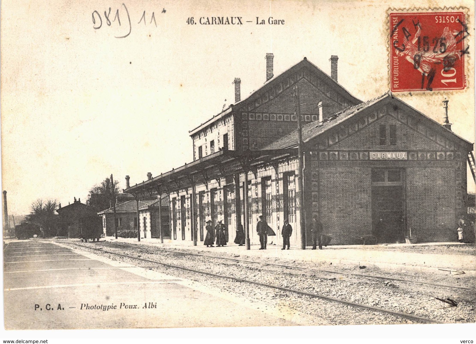 Carte postale ancienne de CARMAUX