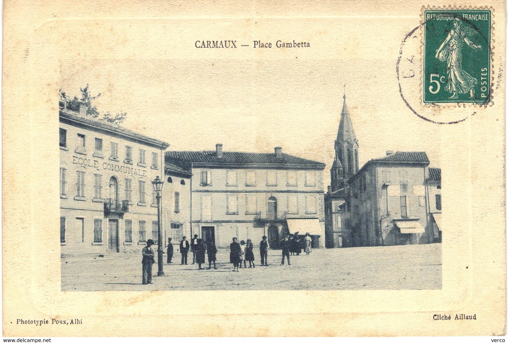 Carte postale ancienne de CARMAUX