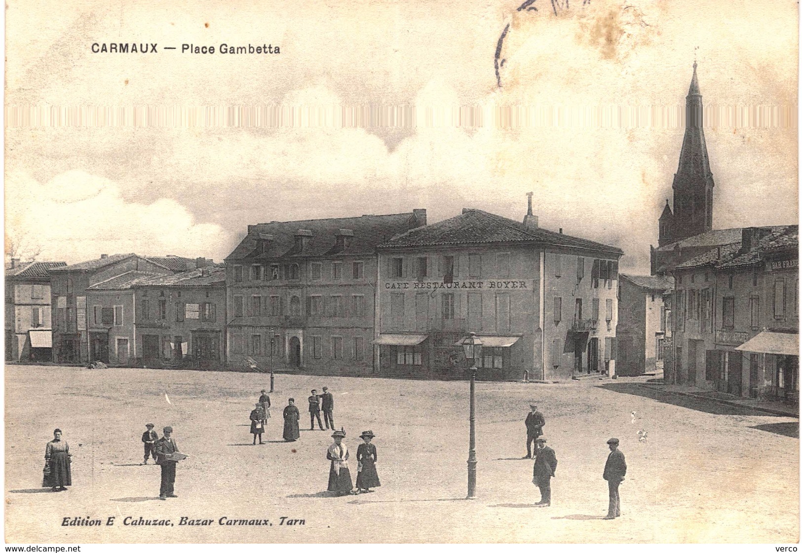 Carte postale ancienne de CARMAUX