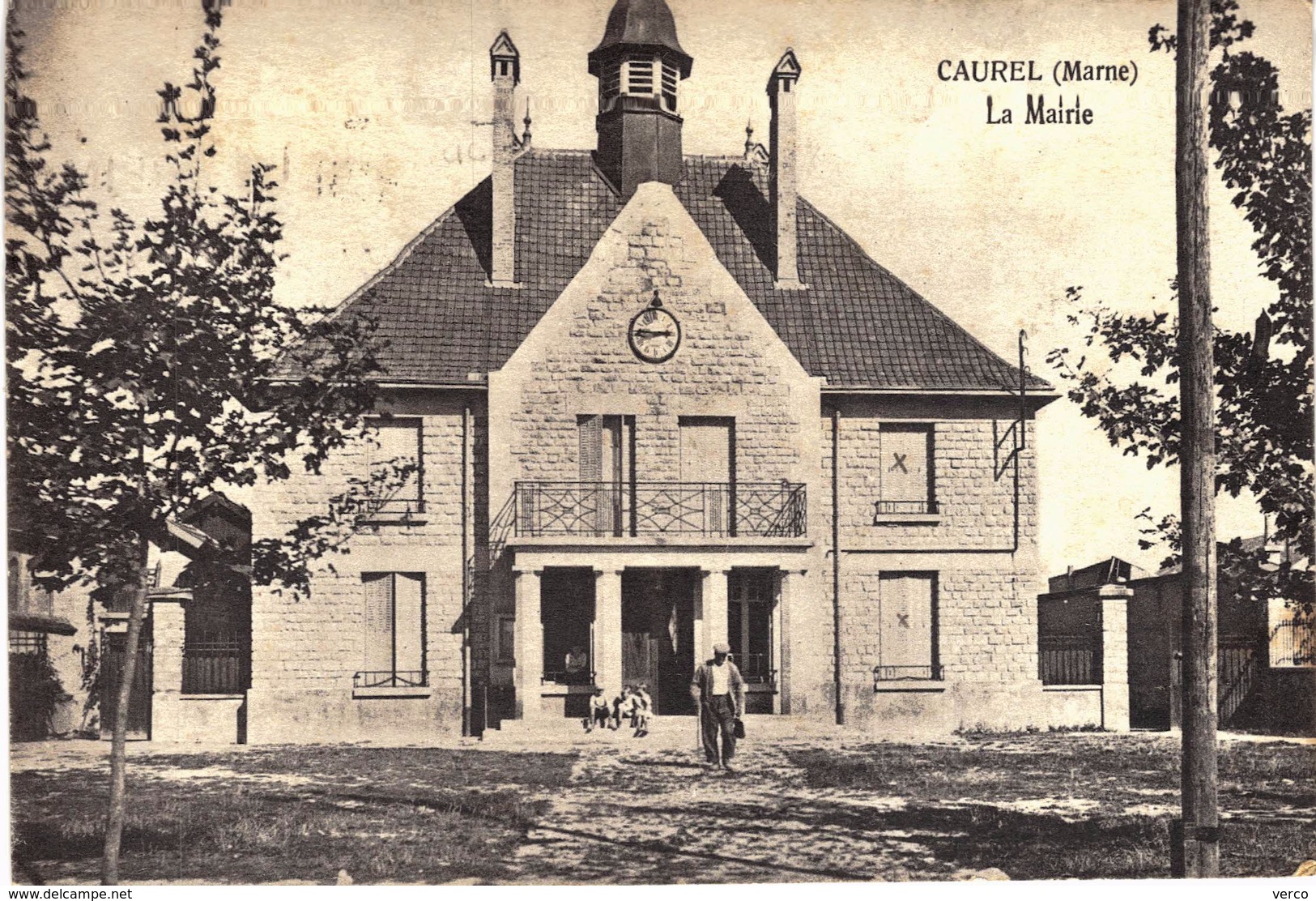 Carte postale ancienne de CAUREL