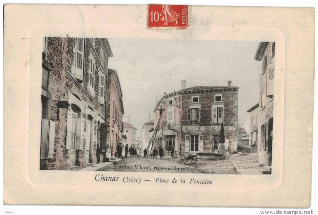 Carte Postale Ancienne de CHANAS