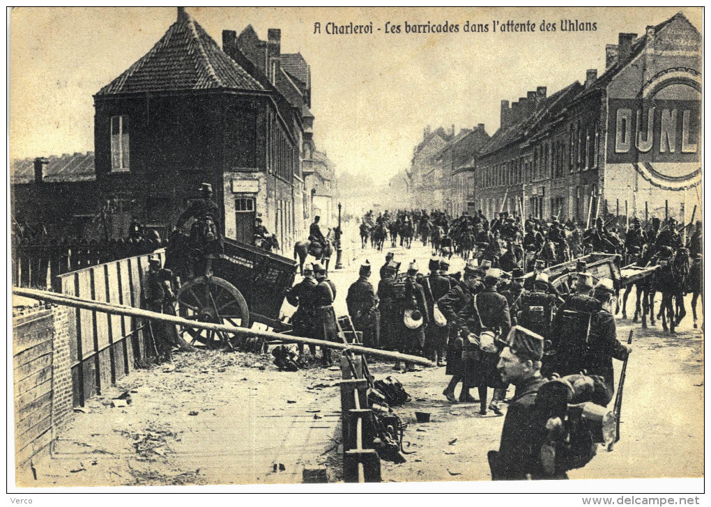 Carte Postale Ancienne de CHARLEROI