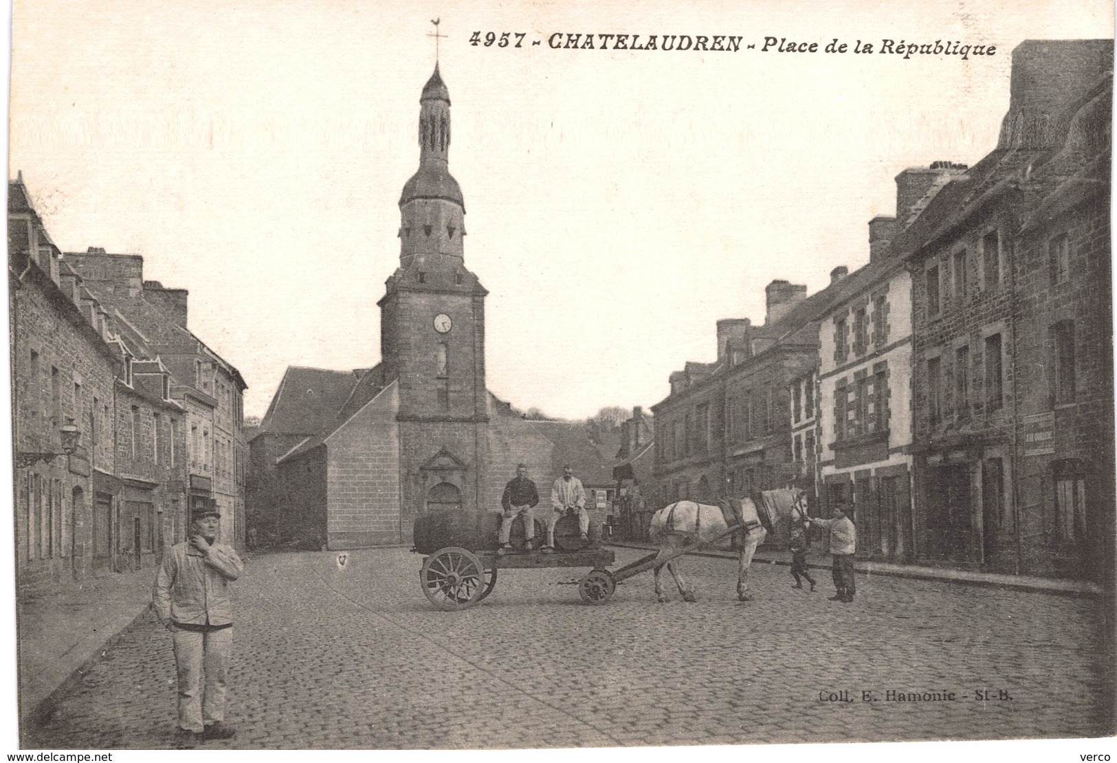 Carte postale ancienne de CHATELAUDREN