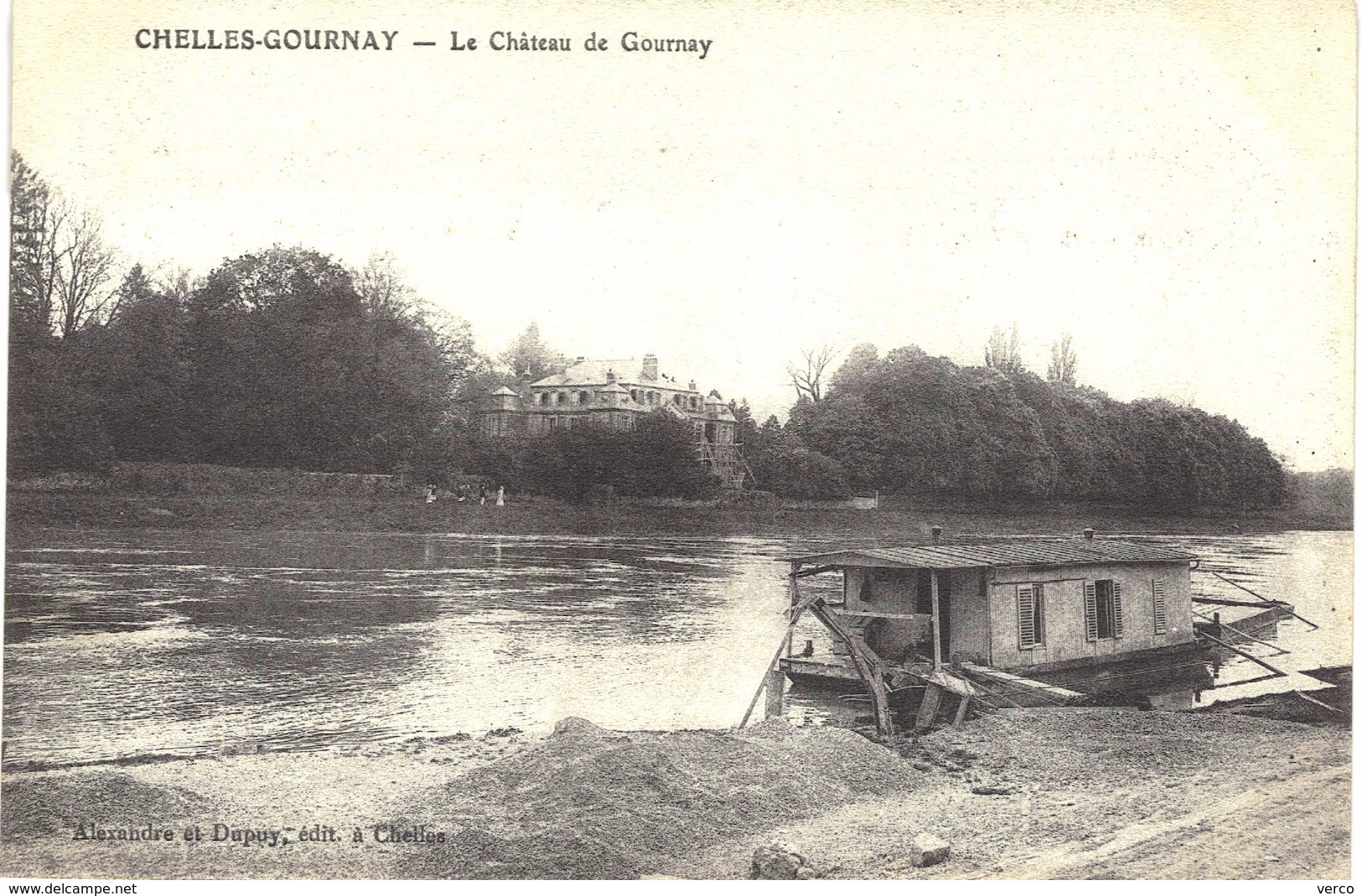 Carte postale ancienne de  CHELLES - GOURNAY